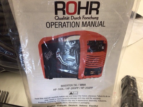 Tig mma 200a rohr welding - 200a,
