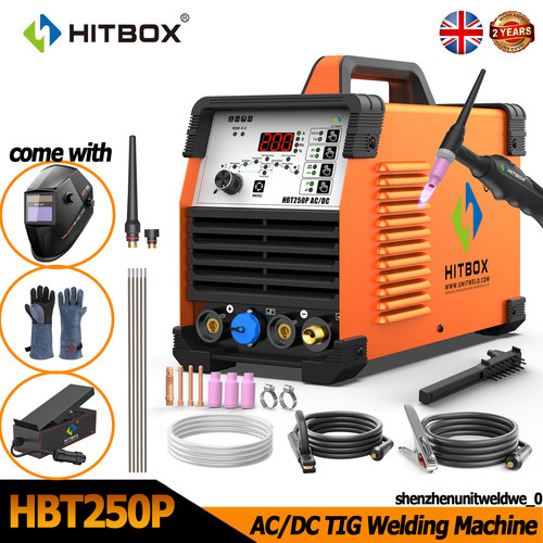 Hbt250p 6in1 pulse tig - 6in1, ac/dc