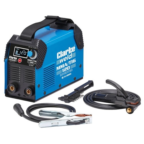 Clarke mma tig120 120 - 120, amp