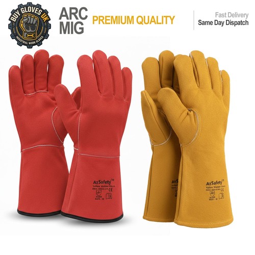 Welding gloves heat - welding, resistant
