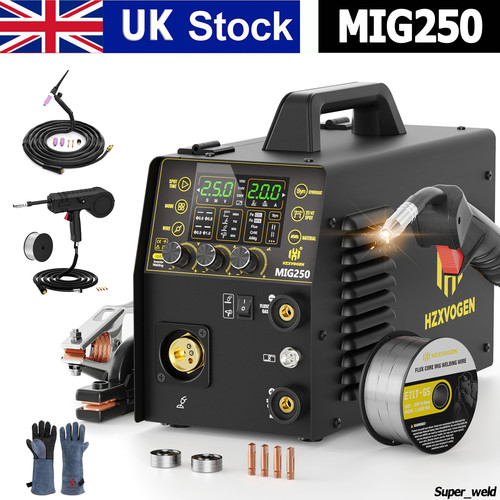 Hzxvogen 200amp 6in1 pulse mig - hzxvogen,