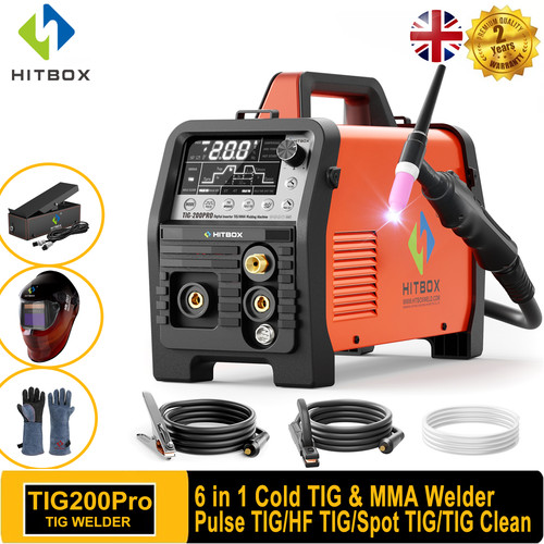 200amp 6in1 cold tig welder - 200amp,